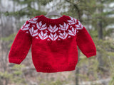Tulip pullover, 2 sizes