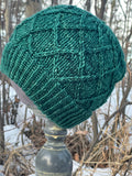 Diamond Lattice Beanie, adult