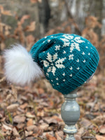 Snowflake Hat, youth - S adult