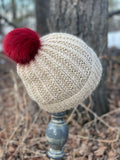 Ribbed Alpaca Toques, adult