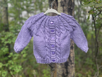 Cabled Cardigan, 12 months