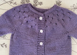 Eyelet Cardigan, 6 months