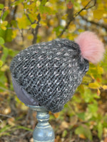 Speckled Hats, removable pompom