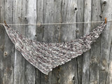 Brown Variegated Shawl