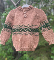 Henley Pullover, 2 sizes