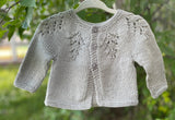 Leaf Yoke Cardigans, 6 months