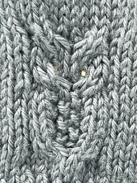 Gray Owl Pullover, 0-3 months