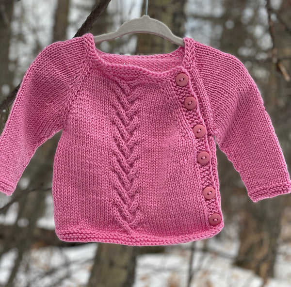 Cabled Cardigans, 3-6 months