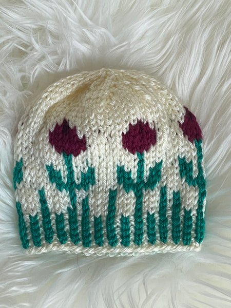 Tulip Beanie, newborn