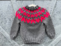 Gray Arrowed Pullover, 12 month