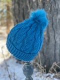 Faux Cable Toques, adult