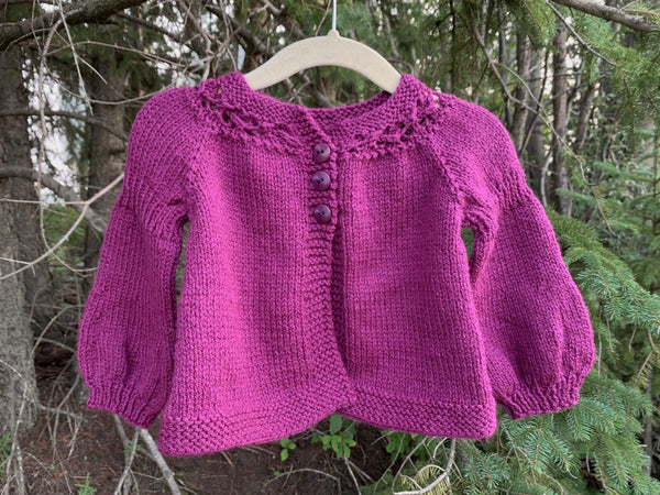 Bell-Sleeved Cardigan, 12 month