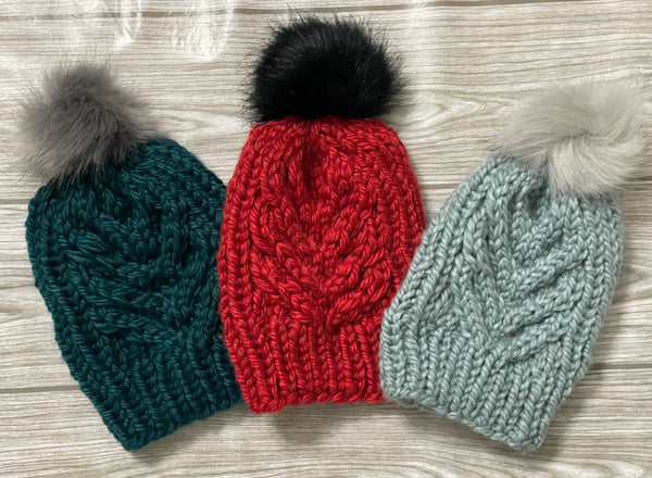 Staghorn Cable Hat, M adult