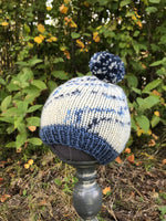 Blue Marbled Hat, baby-toddler