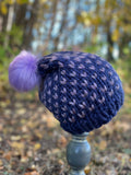 Speckled Hats, removable pompom