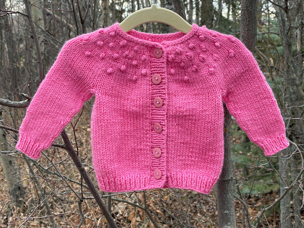 Bobble Cardigan, 6 months