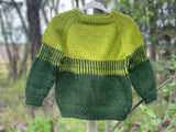 Double the Green Pullover, 12-18 months