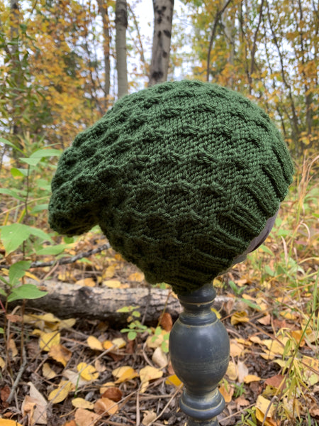 Forest Green Bee Slouch, L adult