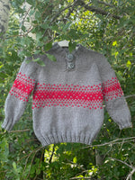 Henley Pullover, 2 sizes