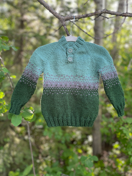 Henley Pullover, 2 sizes