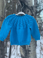 Cabled Yoke Pullover, 12 months