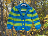 Striped Grandpa Cardigans, multiple sizes