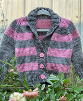 Striped Grandpa Cardigans, multiple sizes