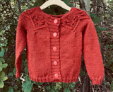 Oak Leaf Cardigan, size 2