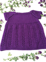 Farm Girl Purple Tunic, 12-18 months