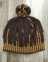 Brown & Gold Skyline hat, toddler/child