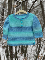 Blue Striped Pullover, size 2