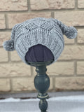 Silver “Fox” Beanie, toddler-child