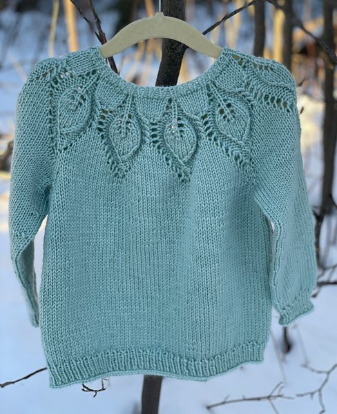 Mint Leaf Pullover, size 3